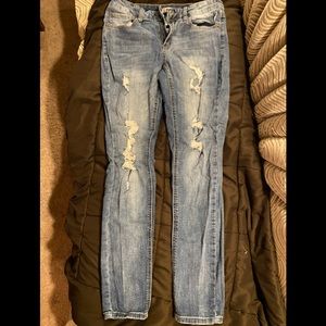 Charlotte Russe / Refuge Ripped Skinny Jeans